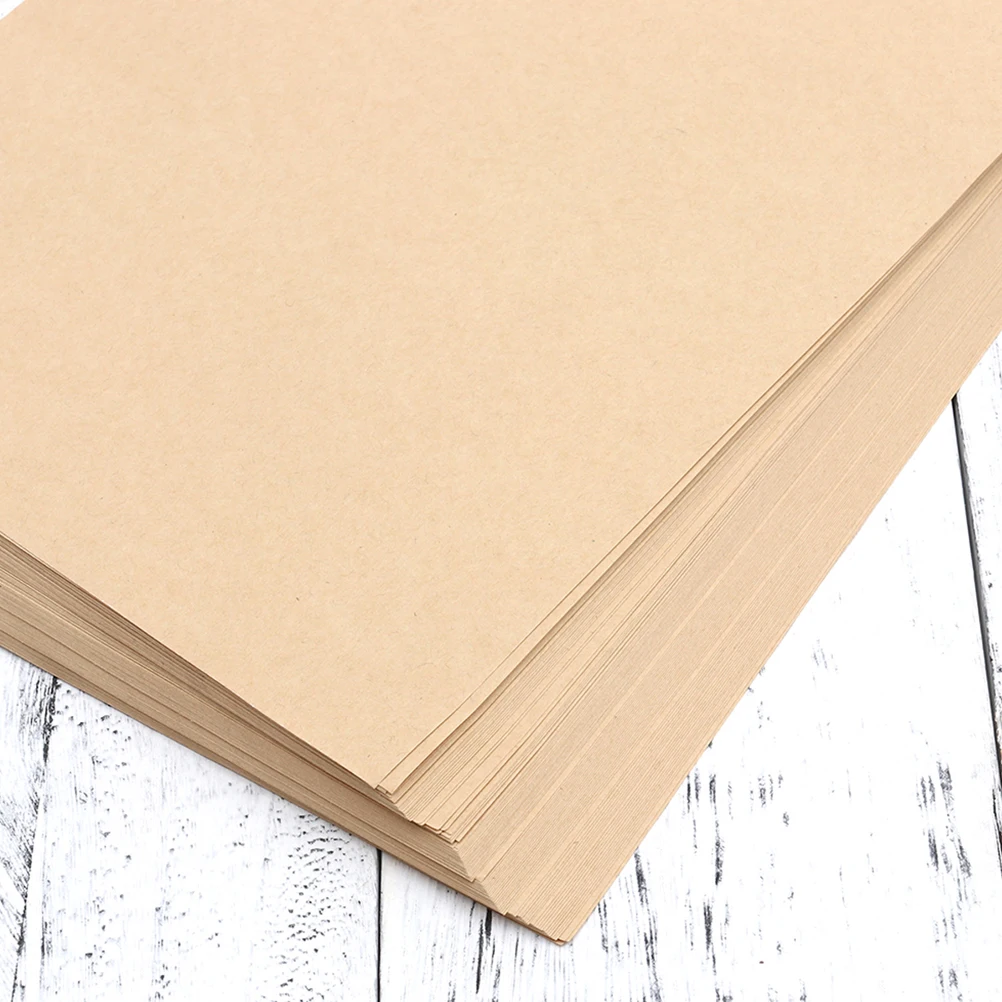 

200Pcs Strong Heavy Duty Kraft Paper Durable Art Craft Paper for Drawing Painting Handmade DIY 's Student Use