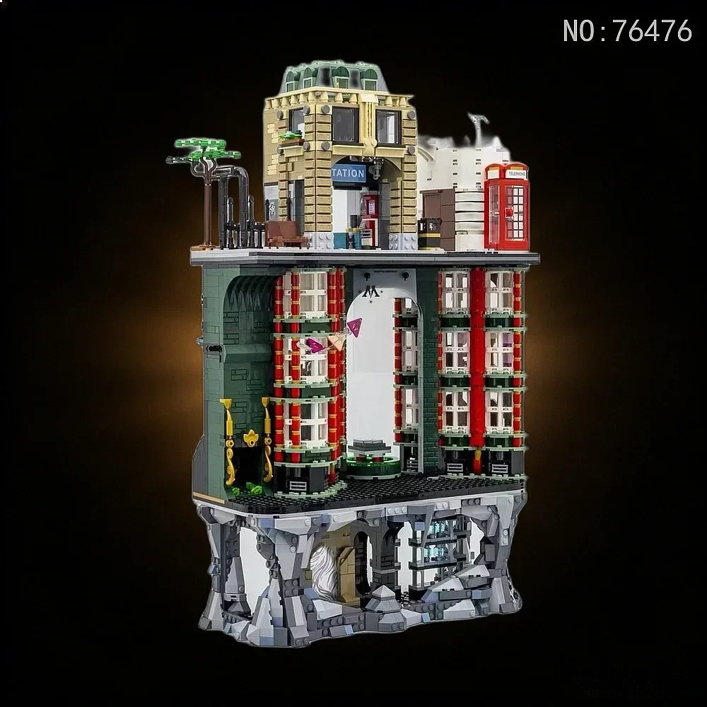 New Ministry Building Blocks Scene Construction Collectible Model Toy Gift For Adult Decor ChristmasGift 3491PCS