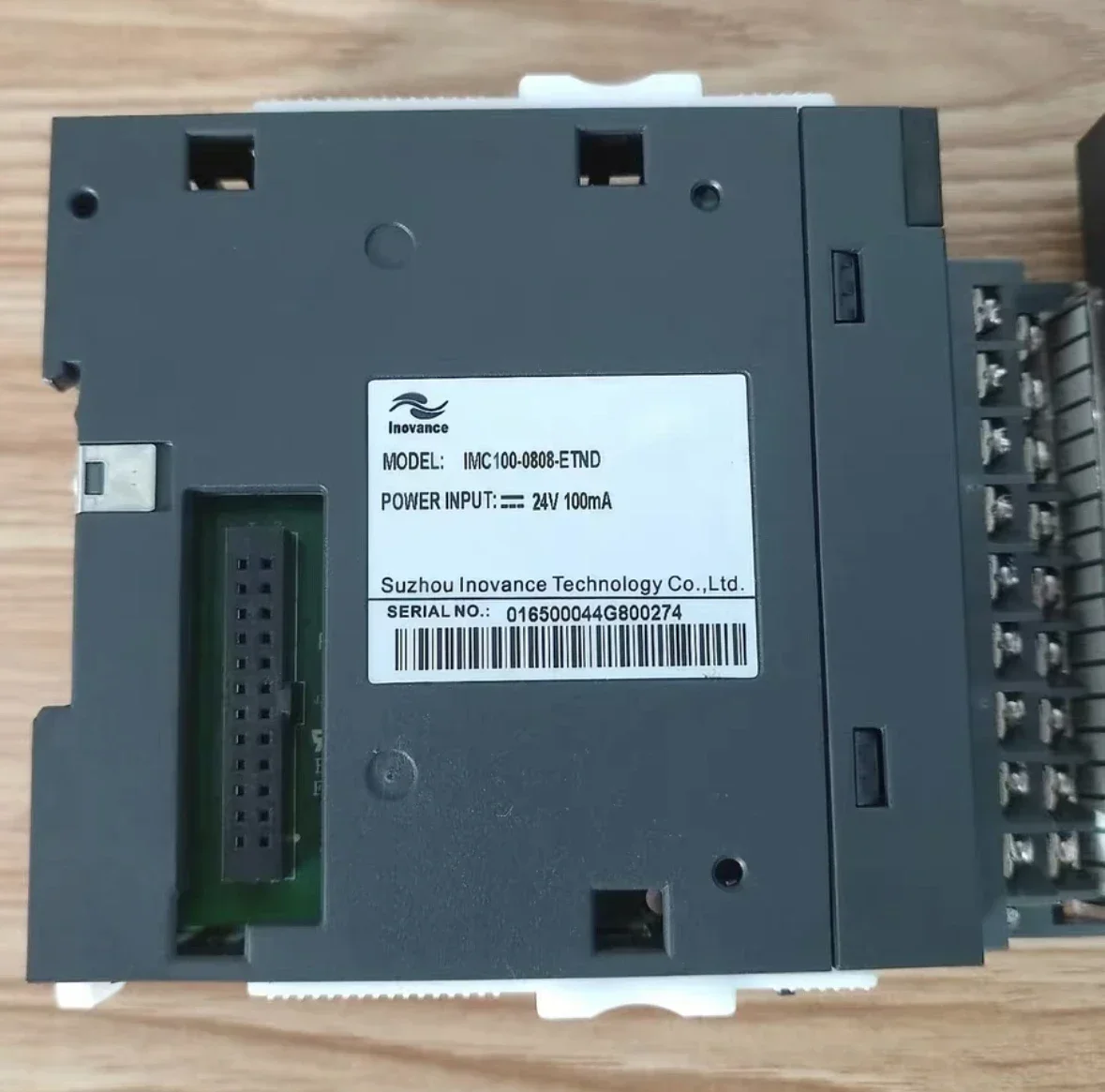 Second-hand IMC100-0808-ETND extended output module