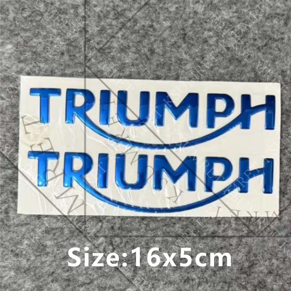 For Triumph Sticker 3D Logo Motorcycle Decal Tank Emblem image 5