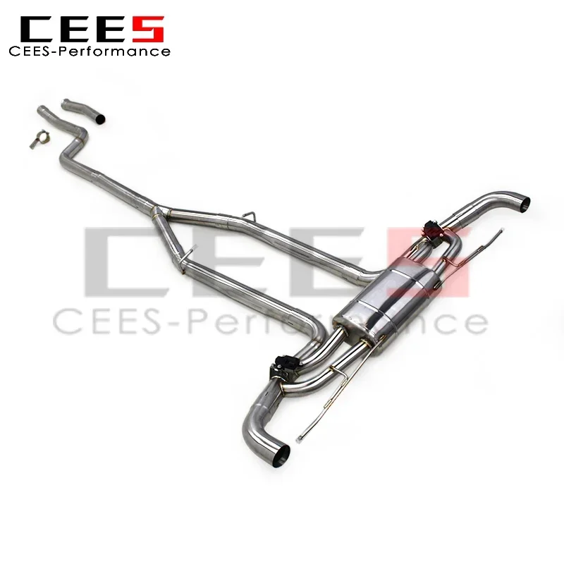 CEES Catback Exhaust Valvetronic Exhaust Mufflers for BMW X7 B58 3.0T G07 2019-2024 SS304 Stainless Steel Sport Exhaust System