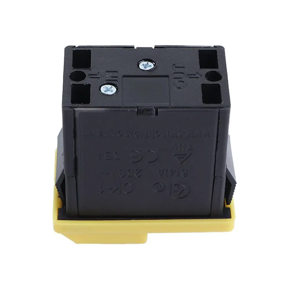 

AC 250V 6/4A KJD6 5e4 Saw Cutter Drill On Off Electromagnetic Switch Switches Control Box Box Switches Power Supply