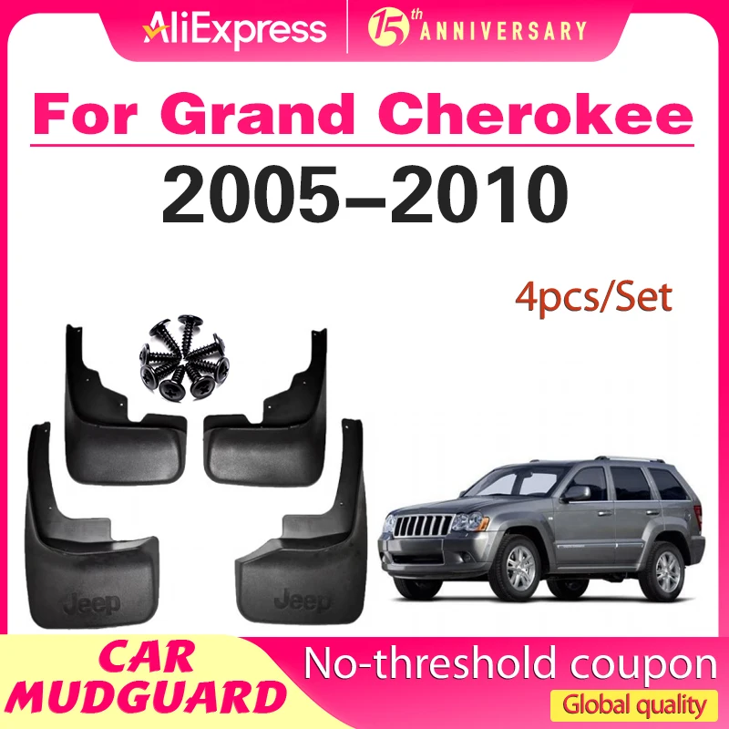 

Автомобильные брызговики для Jeep Grand Cherokee 2005-2010 2006 2007 2008 2009, брызговики, брызговики, брызговики