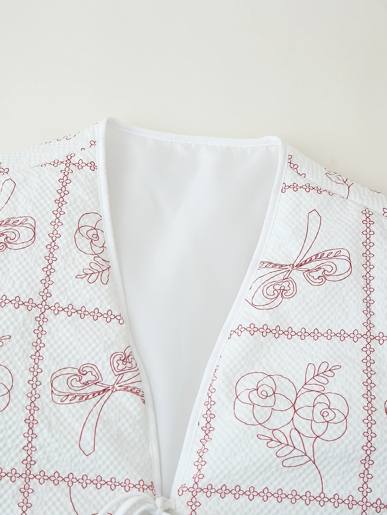 2025 Textured Print Cotton Jacket Elegant, Fashionable, New Style, Comfortable Office Wear, Casual, Versatile, Vintage, Sensual