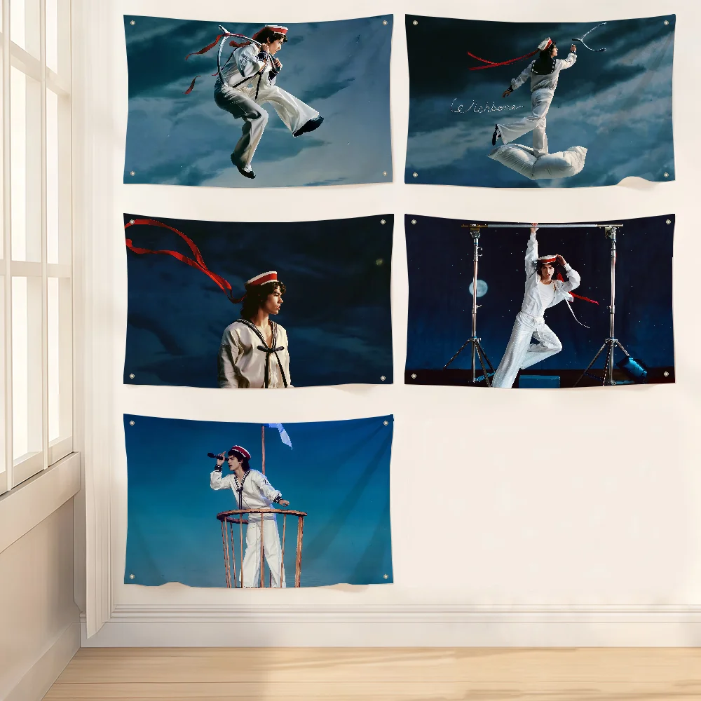 Conan Gray Wishbone Pop Singer Flag Art Sci Fi Room Home Decor Wall Mount Home Decor Banner