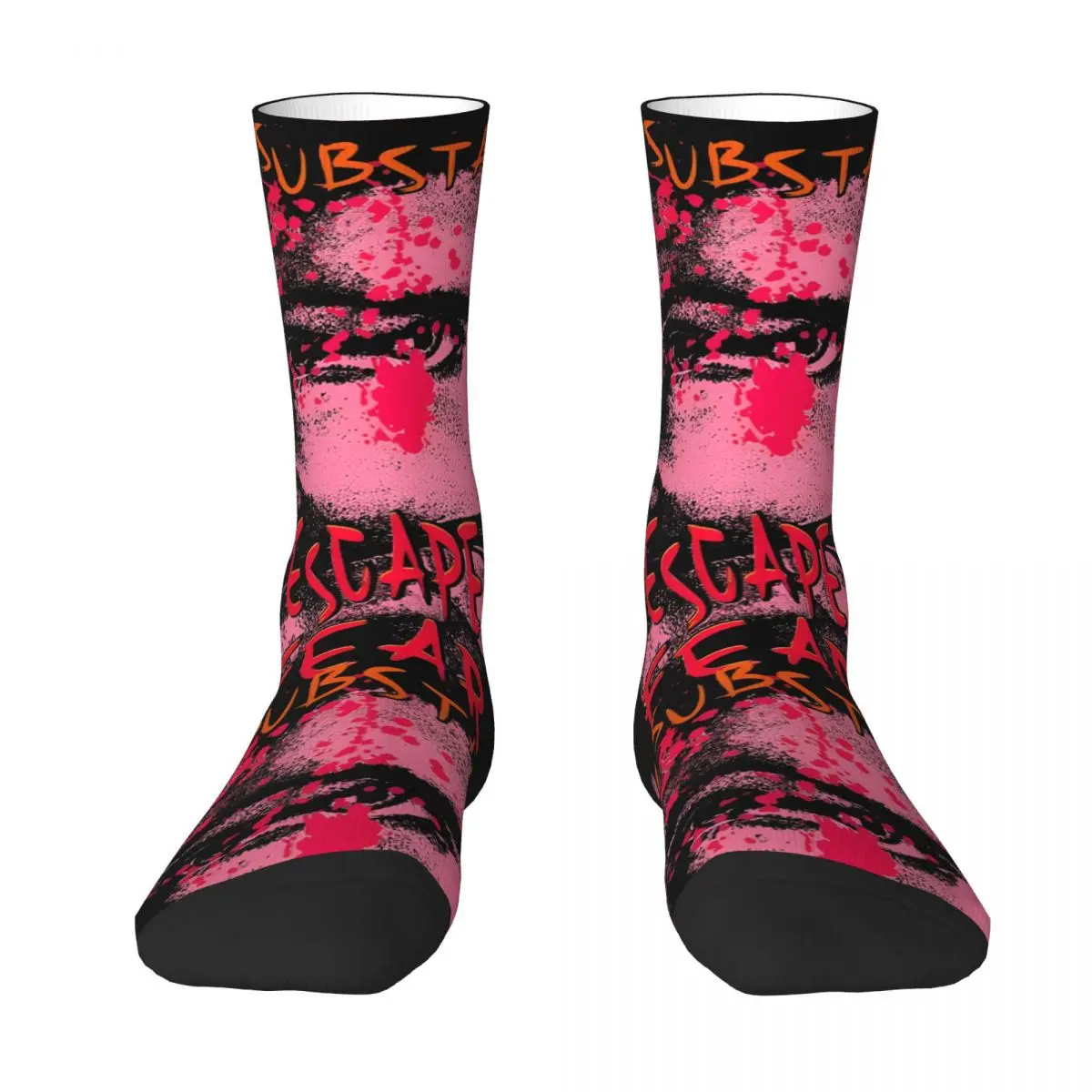 Elm Street Nightmare Socks Autumn F-Freddy K-Kruger Stockings Halloween Men's Warm Soft Socks Graphic Outdoor Non Slip Socks