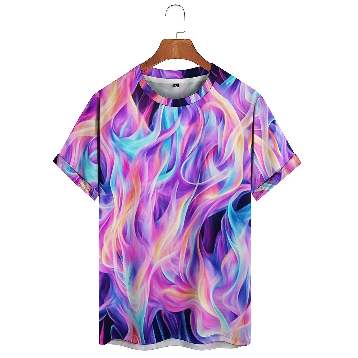 

Comfortable Outfit Men's 3D Printed Short-Sleeve T-Shirt - Youth Basic Top