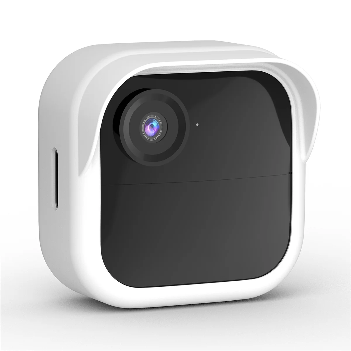 Kamera-Silikonhülle, Silikon-Schutzhülle für 4, Kamera-Abdeckung, kratzfest, wasserdicht, Kamerazubehör, Weiß