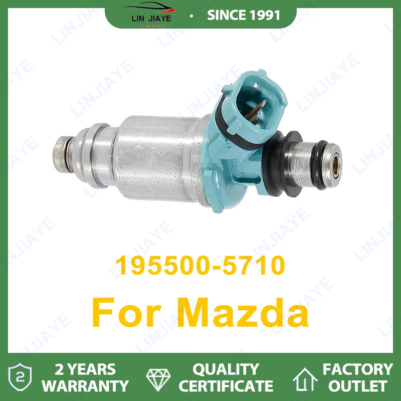 

1/4 шт. топливная форсунка 195500-5710 23250-87210 для Mazda