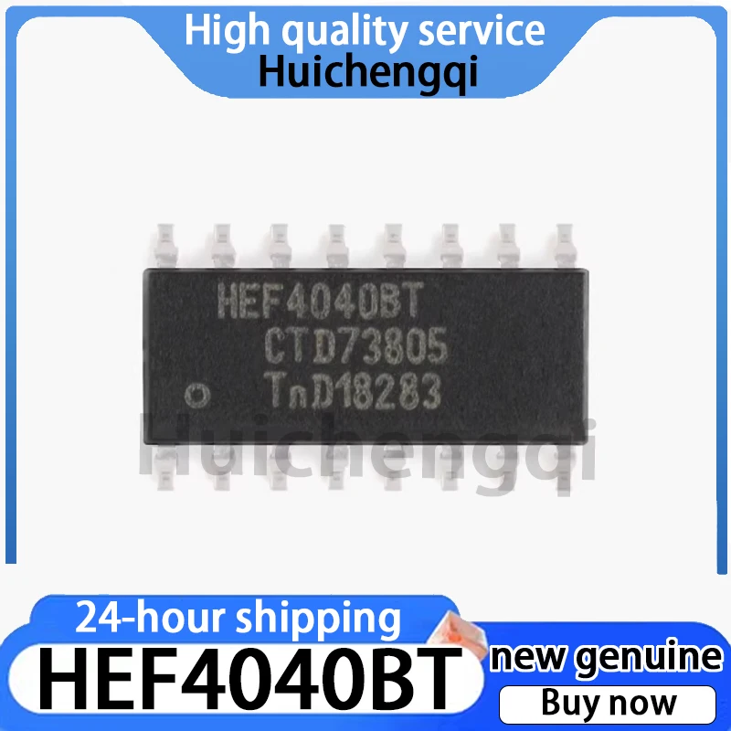 5PCS Original Genuine HEF4040BT HEF4040B Packaged SOIC-16 Binary Counter Chip