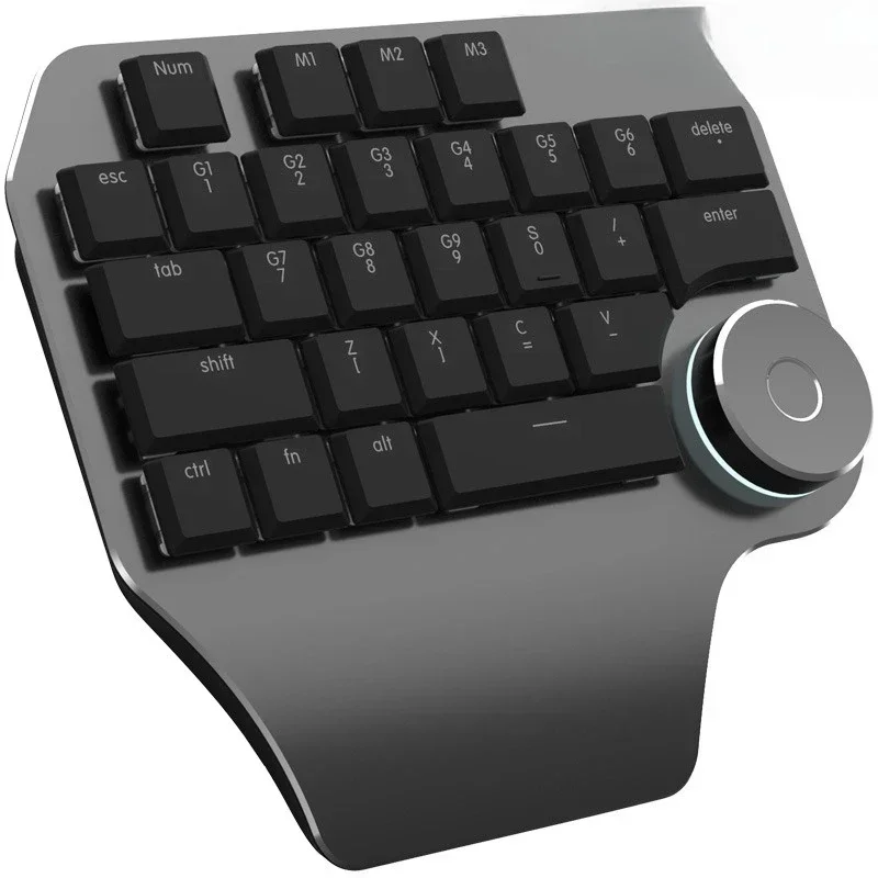 

One-handed keyboard designerPS/CAD shortcuts for designers