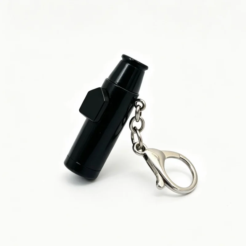 Mini-Pfefferstreuer aus Premium-Metall, SnufBullet Gewürzspender, Tragbarer Reisebehälter mit Schlüsselanhänger – Detail 3