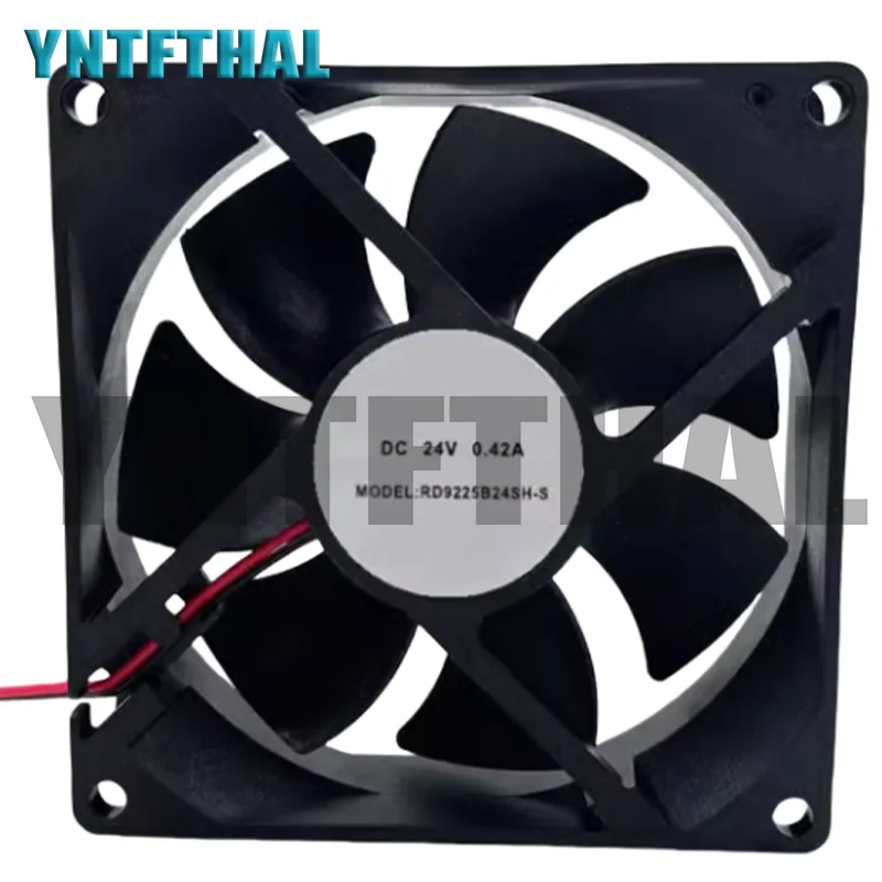 مروحة تبريد جديدة RD9225B24SH-S DC24V 0.42A بسلكين