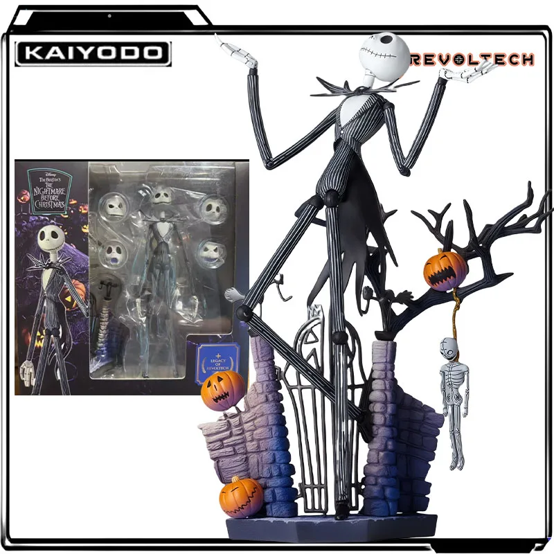 

Kaiyodo Genuine Revoltech Anime Figure Tokusatsu Jack Limited Action Figure Toy for Boys Kids Gift Collectible Model Ornaments