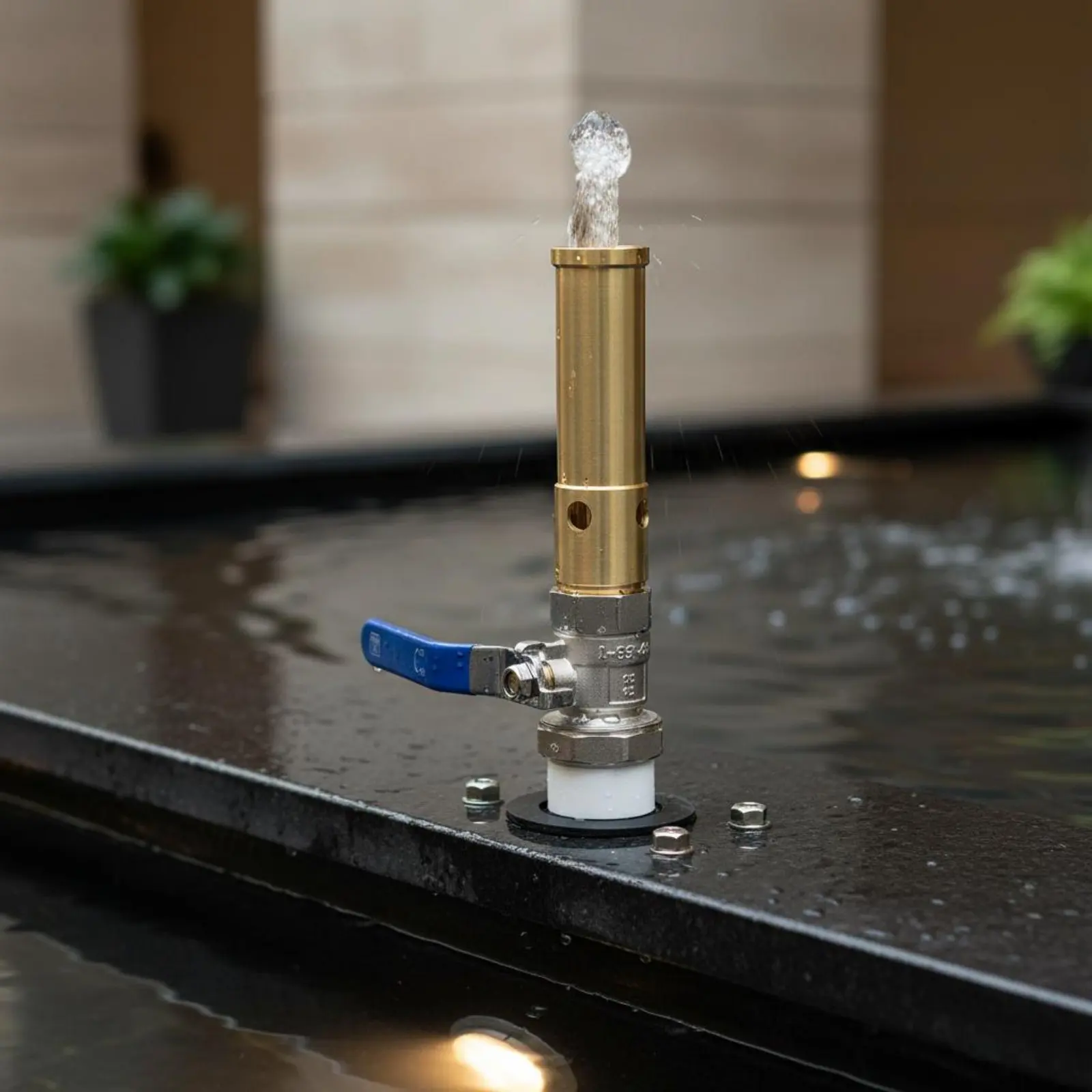 

Water Feature Spray Head with Flow Control Water Feature Spray Head Foam Jet Spray Head Adjustable Flow Landscaping Equipment