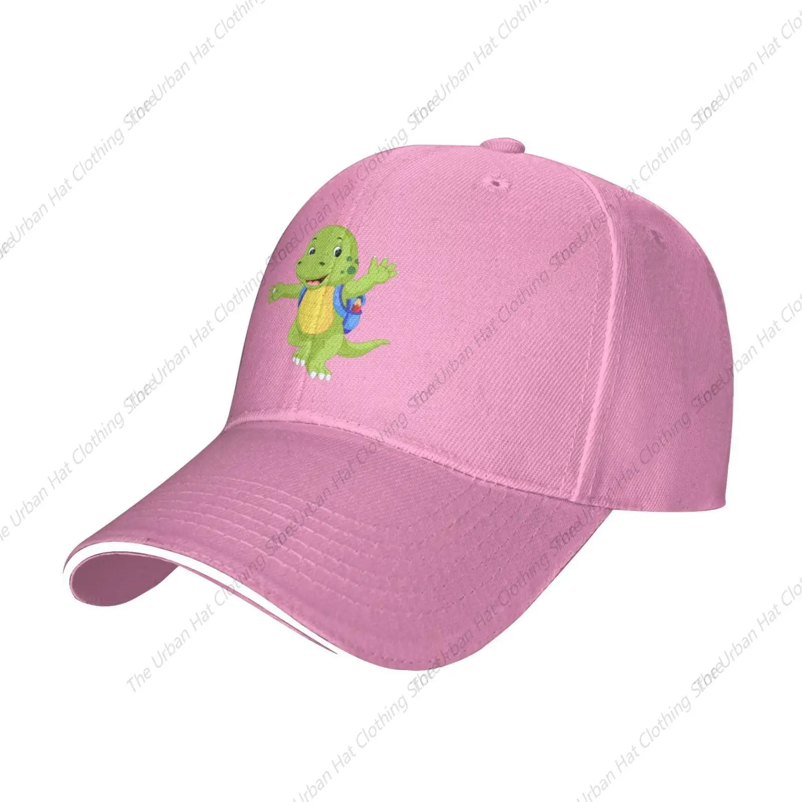 Overpowering Dinosaurs Baseball Cap, Chapéus ajustáveis para homens e mulheres, Truckers Sun Hat, Golf Caps