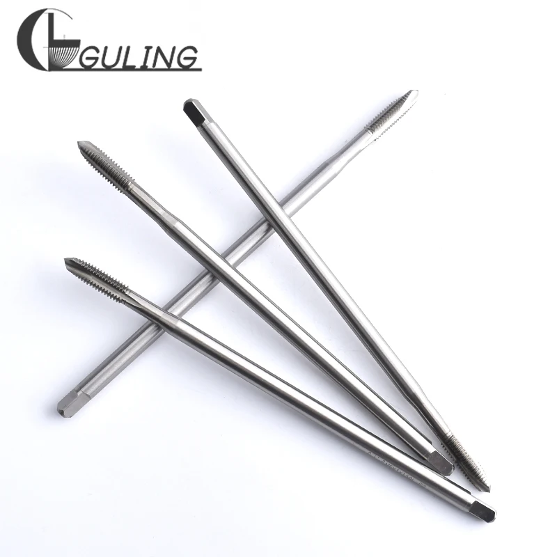 

GULING 1PCS PO HSSE-M35 JIS Standard UNC/UNF Length 100MM Spiral Pointed Tap Thread Taps 0-80 2-56 4-40 6-32~10-32 1/4 5/16 3/8