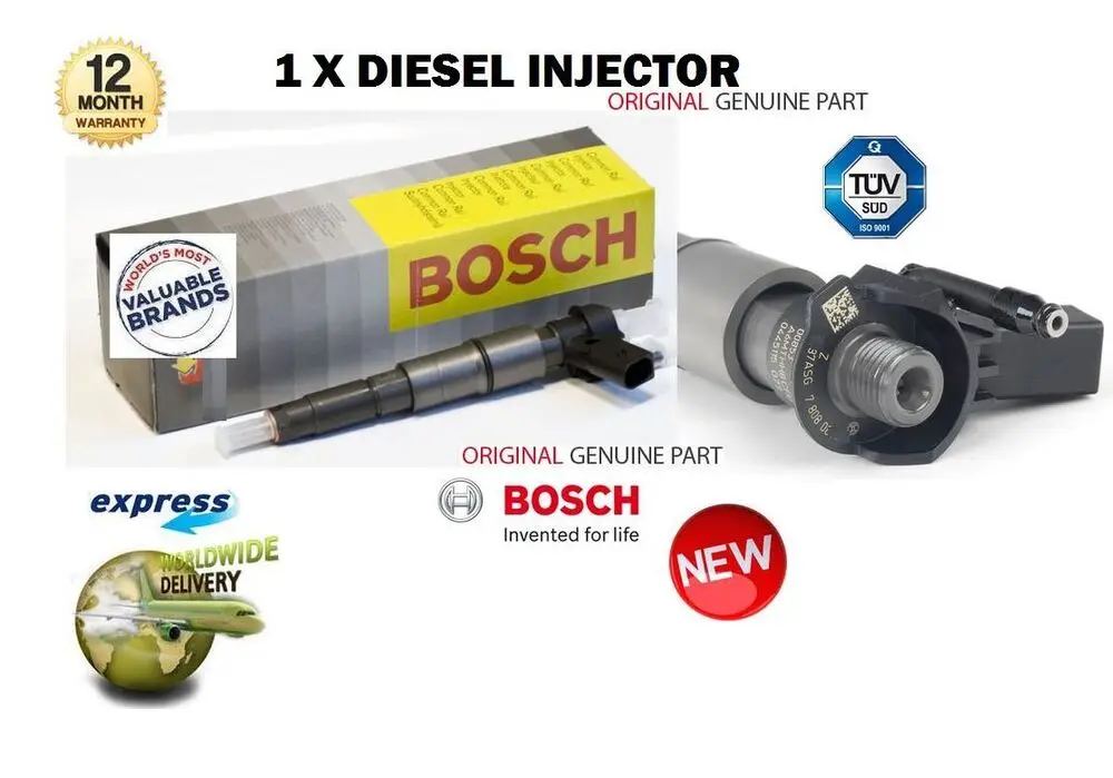 

FOR BMW 13537808089 13537808094 NEW 1X COMMON RAIL DIESEL INJECTOR COMPLETE