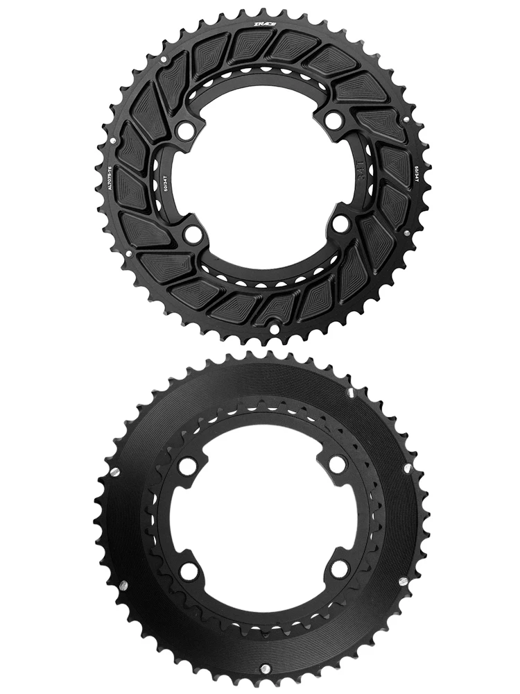 AliExpress ZRACE UNCHAINED Chainring 105 R7000 R7100 / ULTEGRA R8000 R8100/DURA-ACE R9100 R9200 Asymmetric Road Chainring 50-34 52-36 54-40