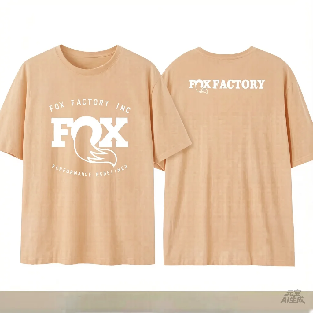Fox Racing Mountainbike-T-Shirt, Sommer-Cross-Country-Gedenk-T-Shirt, hochwertiges Kurzarmshirt mit Rundhalsausschnitt für Männer und Frauen – Detail 9