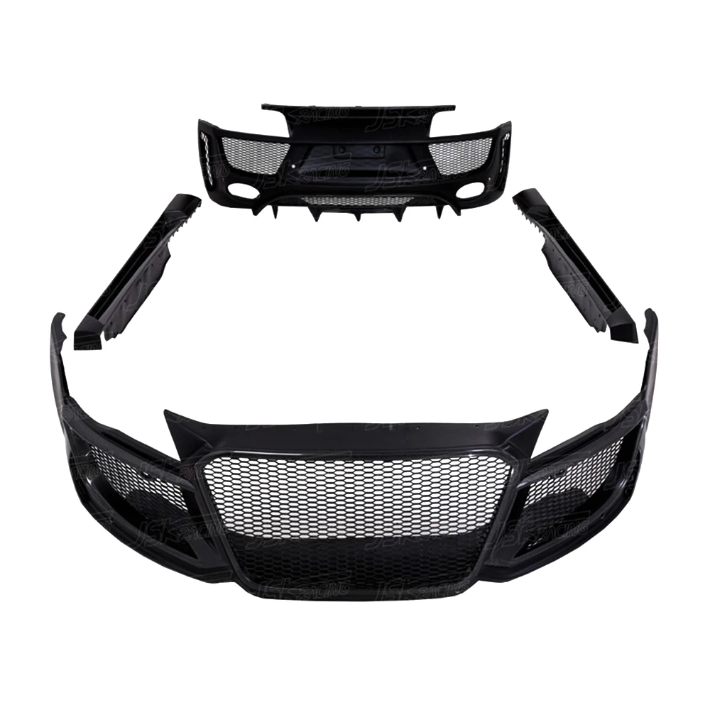 R Style Half Carbon Fiber Bodykits For Audi R8 V8 2008-2015