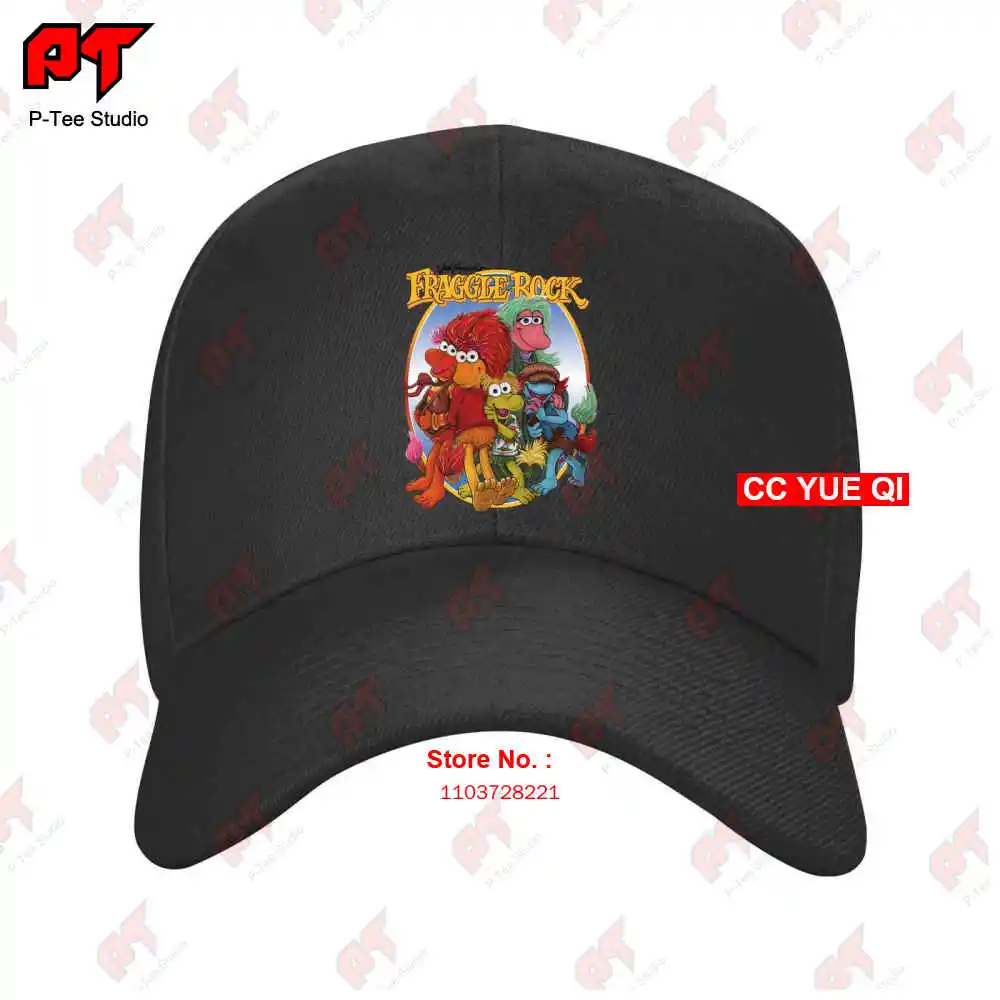 Fraggle Rock Tv Show Group Hug Licensed Baseball Caps Truck Cap MCCG