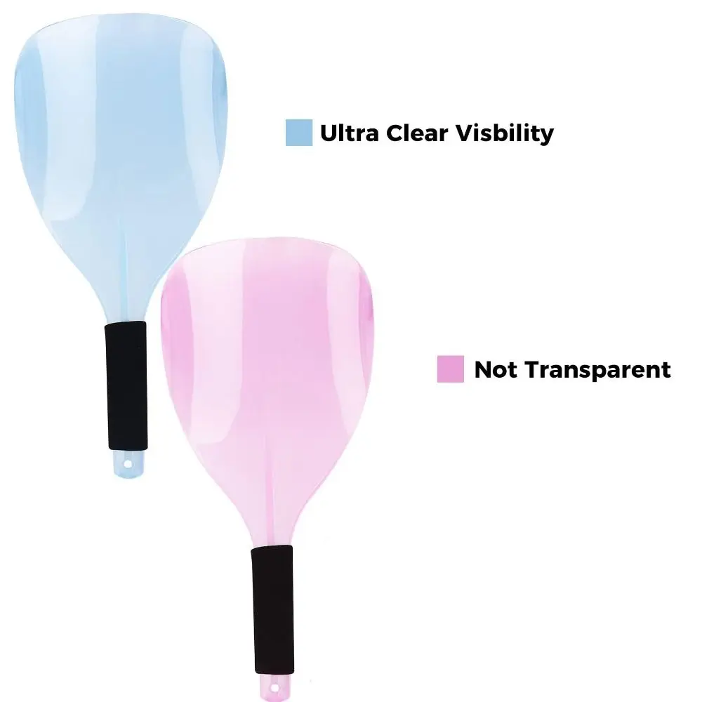 Portable Reusable Hairspray Shield Transparent Easy Clean Barber Salon Shield Lightweight Makeup Protector Barber Salon