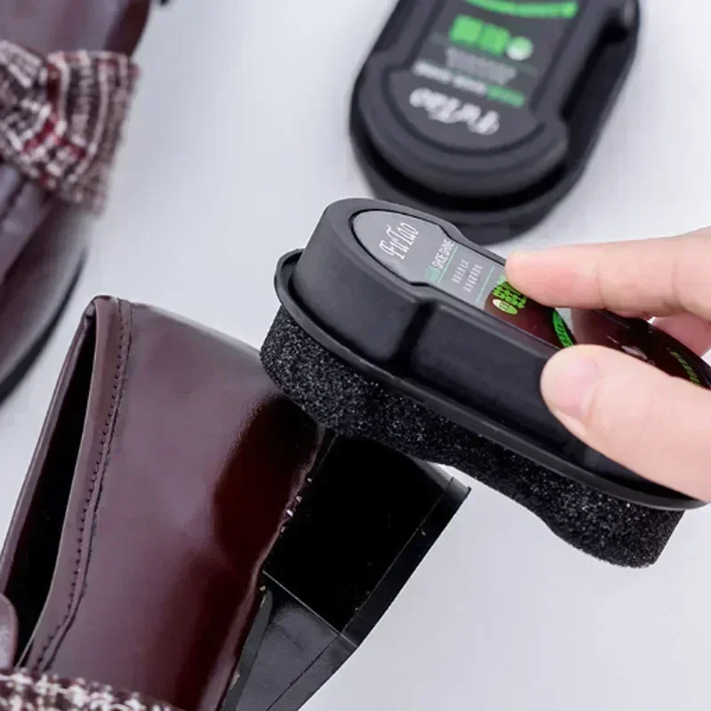 Multifunctional leather care sponge shoe brush polishing shoe brush shoe oil cleaning shoe brush household products