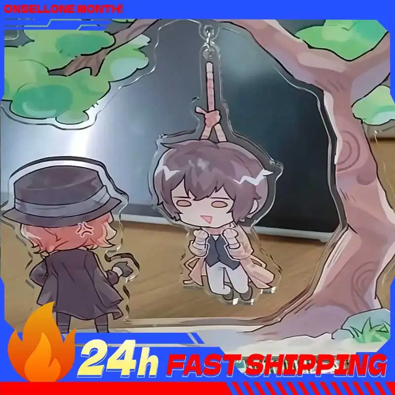 

Bungo Stray Dogs Dazai Osamu акриловая подставка Nakahara Chuuya фигурка стоячая тарелка забавная коллекция Itabag игрушки подарки для мальчиков