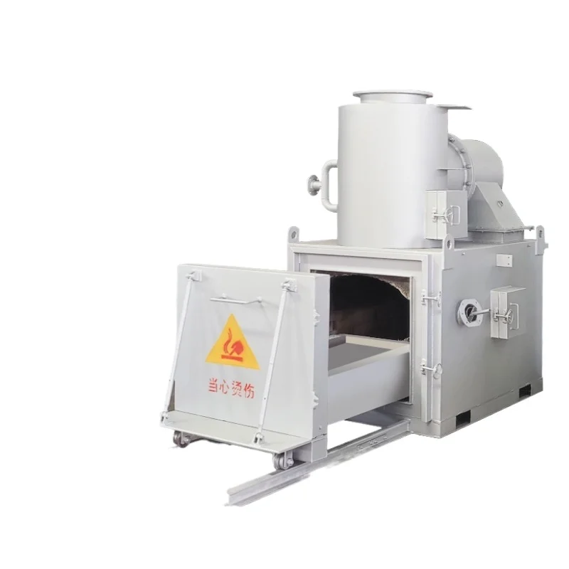 Eco-Friendly Pet Cremation Furnace with Smoke-Free Odorless Design 15 kW Power 1 Year Warranty for Animal Remains Incineration