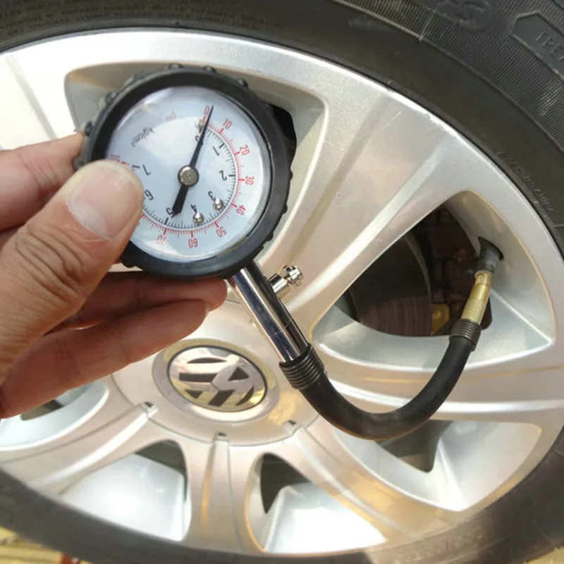 Tyre Air Pressure Tester Universal Long Tube Tire Pressure Gauge Meter 0-100 Psi High-precision for Car and Motorcycle Car Tool view 5