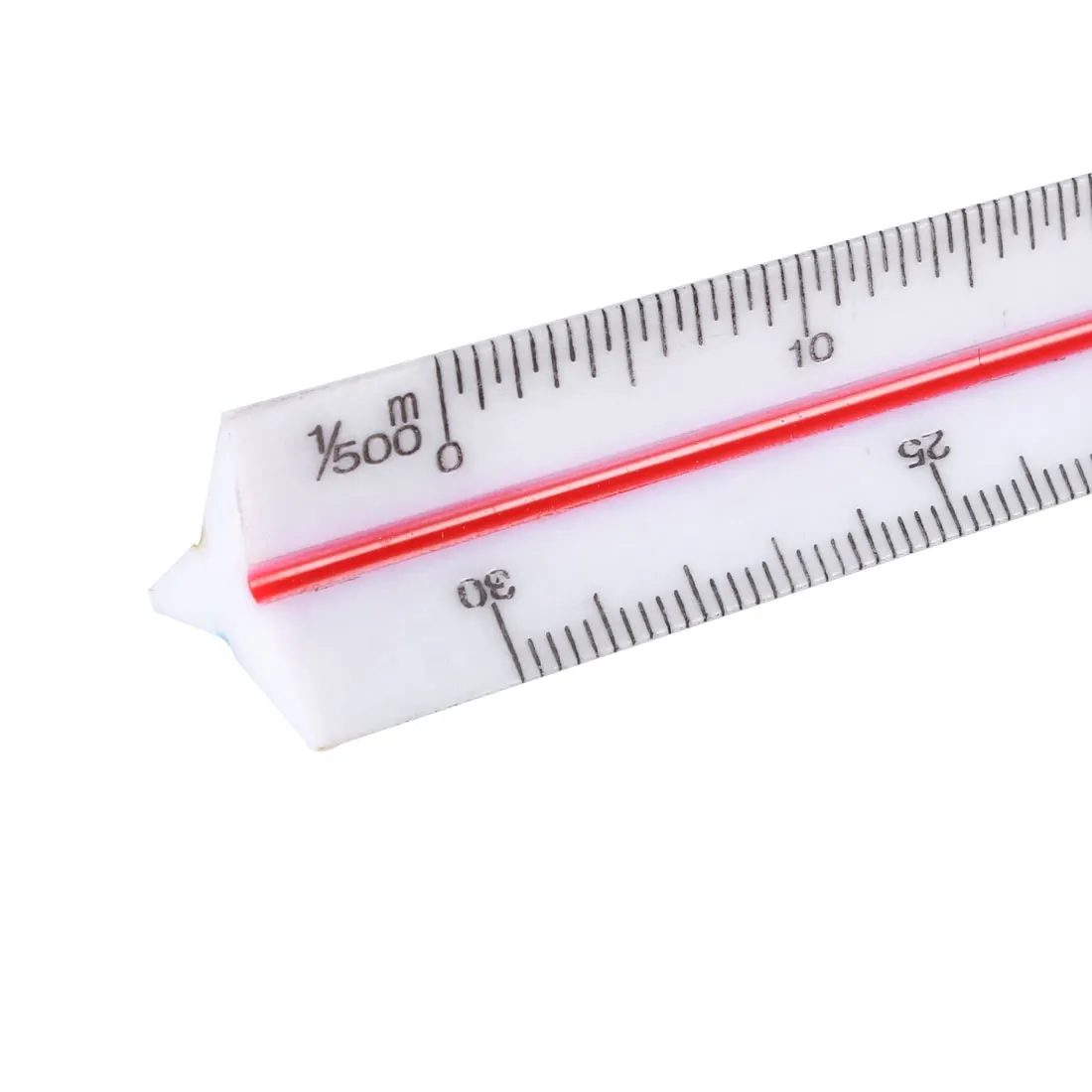 Triangular Scale Ruler 15cm Plastic Drafting Triangle Scale Architect Engineer Technical Ruler Stationery 1:100 - 1:600