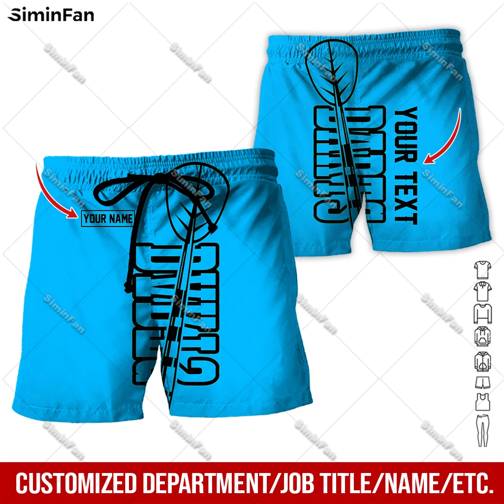 Custom Name Love Darts Pattern Men Board Shorts 3D Full Printed Male Summer Hawaii Short Trouser Casual Beach Pant with Pocket-3