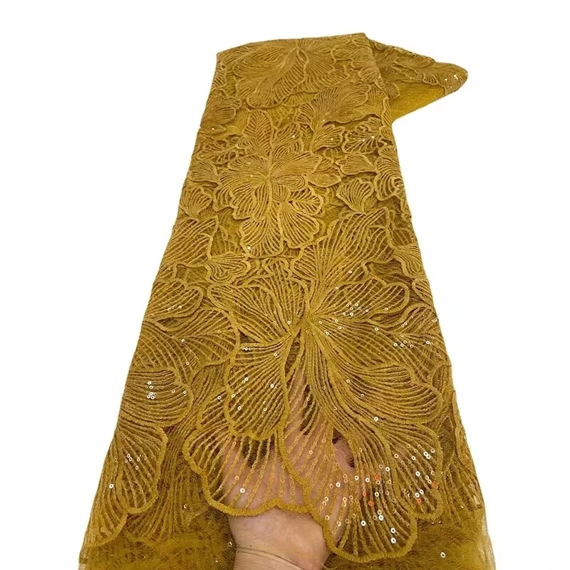 

Африканское молочное шелковое сетчатое кружево с блестками, французская сетчатая кружевная ткань, вышитый тюль, нигерийское женское свадебное платье, одежда