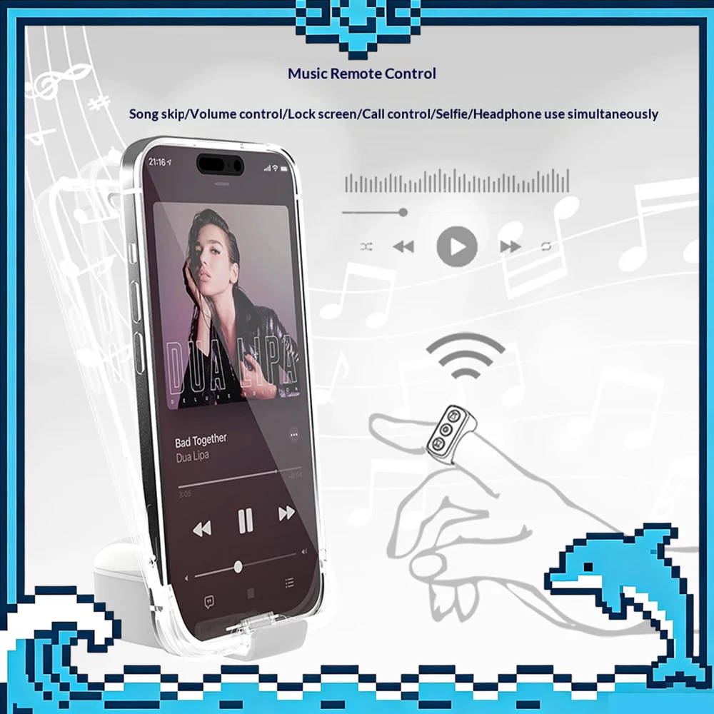 Xring A01Ultra Bluetooth Ringed Remote Control Short Video Remote Control Remote Control Music Mobile Phone Page Turning Ring