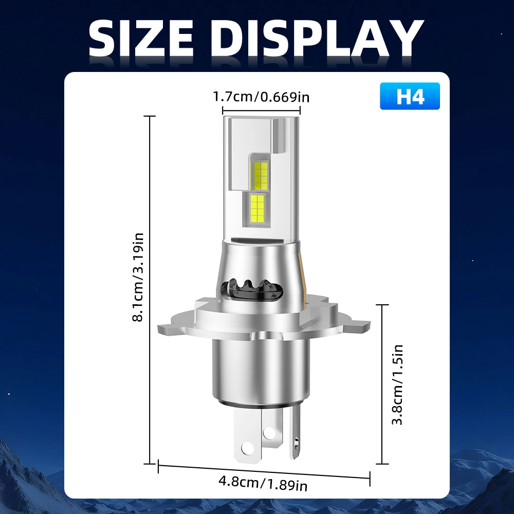 ホンダ HR-V 2016 2017 2018 H4 200W LEDヘッドライトバルブキット ハイ/ロービーム H11 フォグライト変換キット 視認性向上