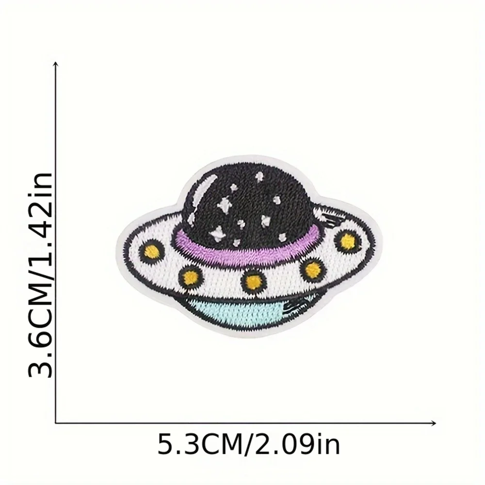 Haftowana naszywka naprasowanki na odzież kieszonkowe naklejki na ubrania astronauta szycie tkanin termoprzylepna aplikacja topliwa