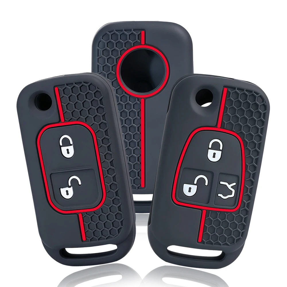 2/3 Button Silicone Remote Car Key Case for Mercedes Benz W168 A170 SLK R170 E113 Class A/C/E/S W202 W203 Cover Flip Accessories