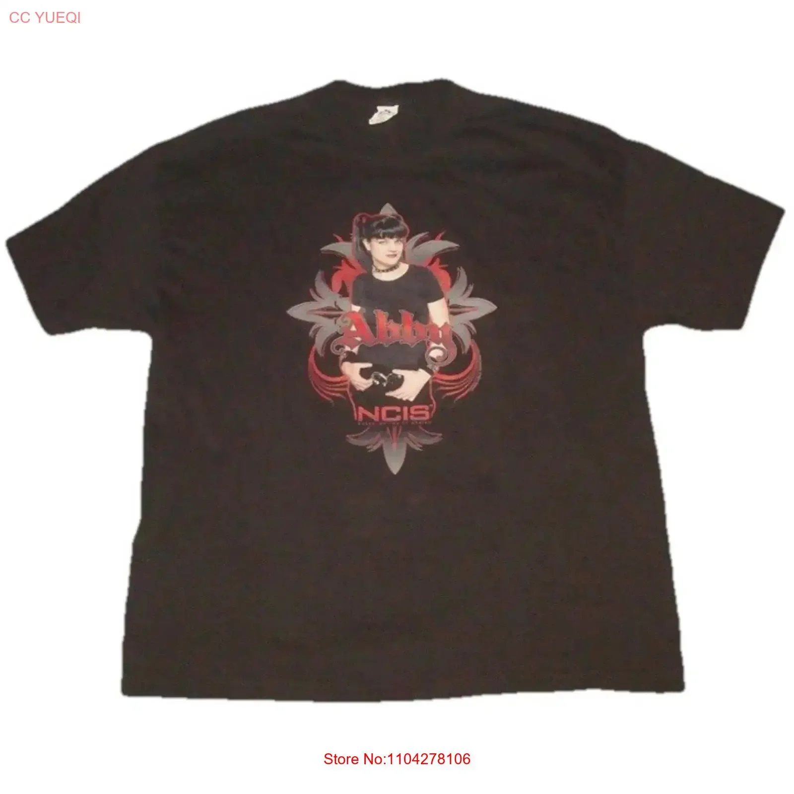 2009 2010 NCIS Abby Gothic Licensed Adult L Large T Shirt Alstyle EXCELLENT vintage Washed Versatile Soft fashion Breathable