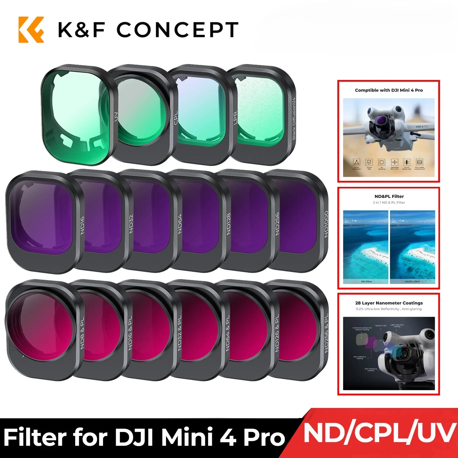 K&F Concept Drone L…