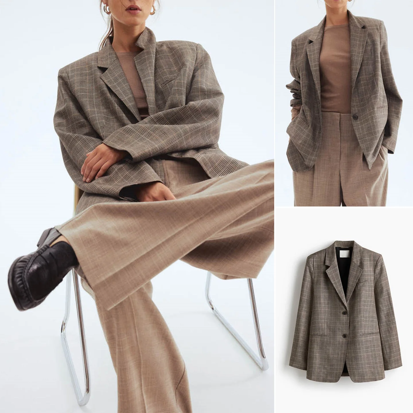 

Casual Linen Blend Women's Suit Vest Casual Sle V-Ne Single Button Flat Collar Autumn New Arrival 293033