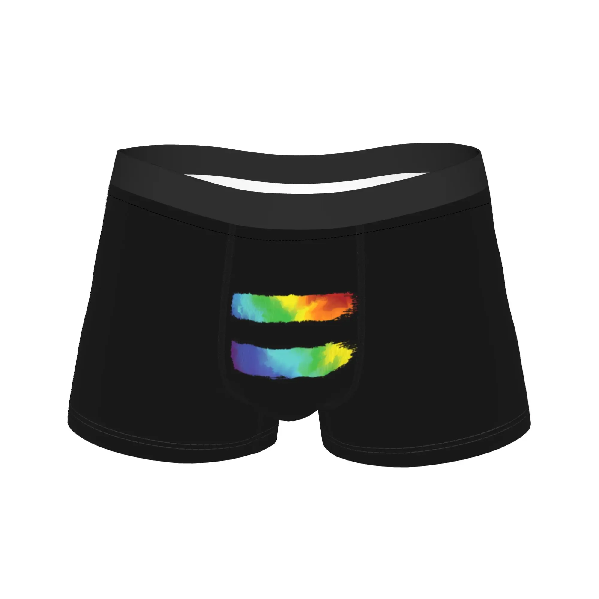 Men's Equality LGBT Pride Awareness for Gay Boxer Briefs Shorts Panties Soft Underwear  Male Humor Plus Size Underpants