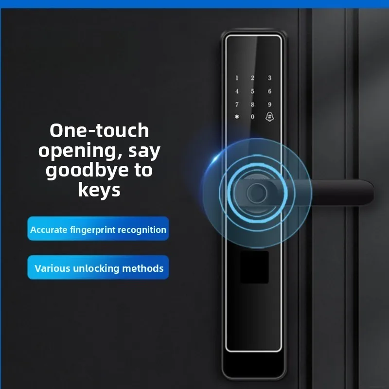 Smart fingerprint lock, fingerprint password lock, key smart lock