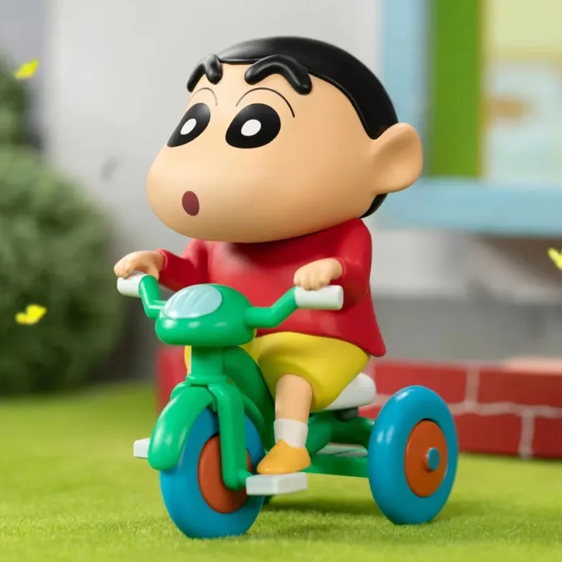 

Crayon Shinchan ежедневная Серия 3 загадочная Женская коллекция фигурок модная Игрушечная модель украшения коробка сюрпризов праздничный подарок