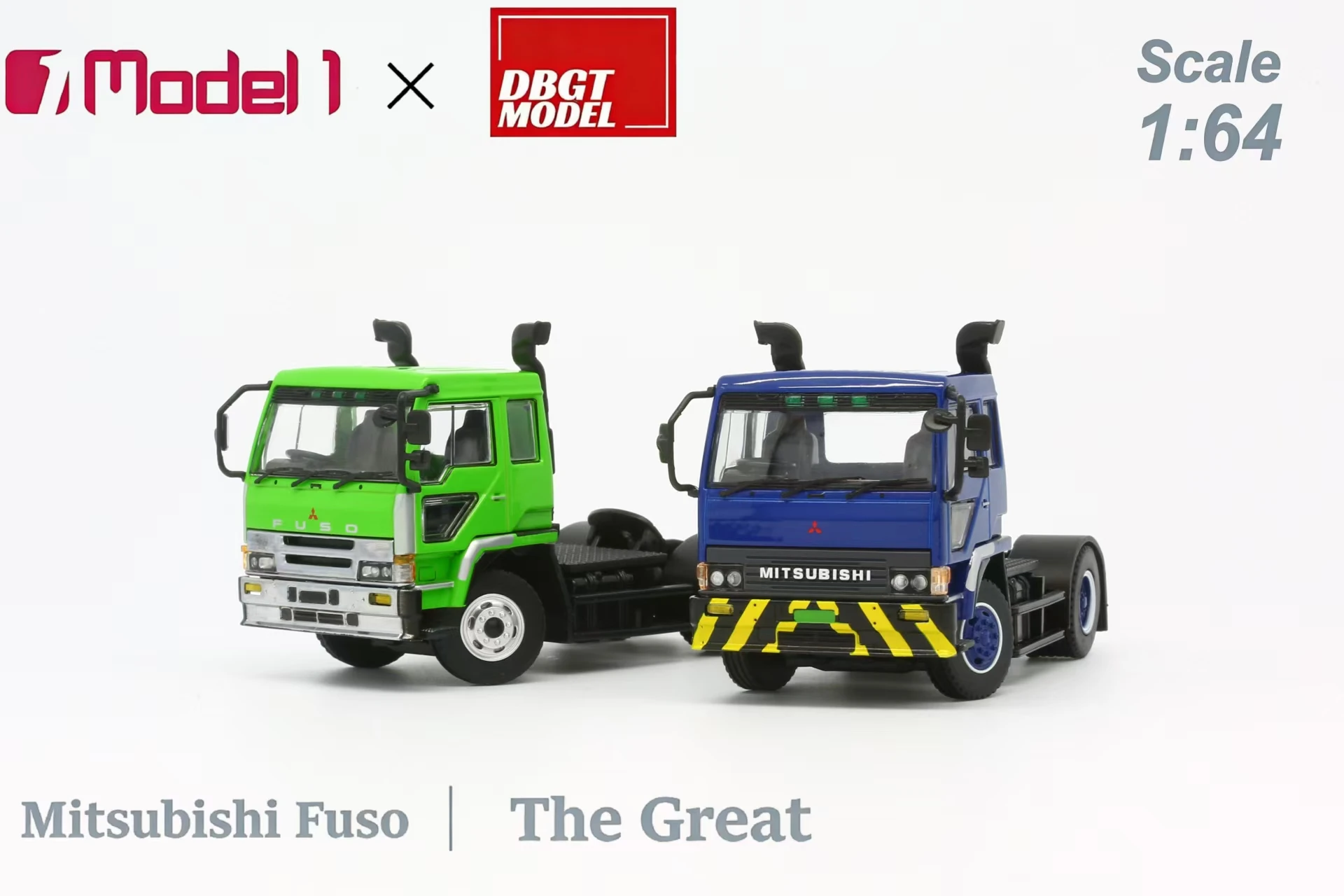 New Model One DBGT 1:64 Mitsubishi Fuso Truck - 1990s Classic