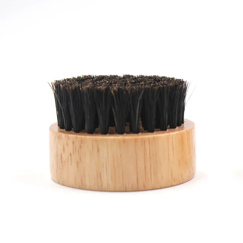 

1PC Eco Friendly Boar Bristle Men's Shaving Brush Portable Barber Natural Beard Brush For Facial Cleaning Mustache Tools