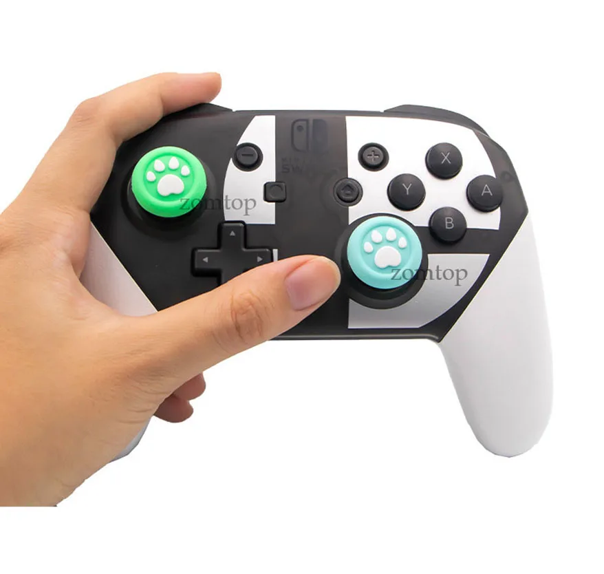 고양이 발톱 엄지 그립 그립 세트 조이스틱 캡 스위치 프로 컨트롤러 PS4/PS3/Xbox 360 One/ Game Accessories Thumbstick Button