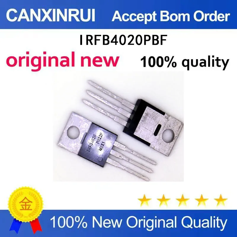 (5-100 Pieces)IRFB4020 IRFB4020PBF TO-220-3 brand new in stock