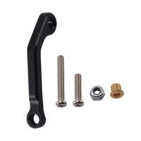 Quality for WPL B1 B14 B24 C14 C24 B16 B26 B36 Q60 Q63 Q64 Q65 RC Car Spare Parts Metal Servo Pull Rod,Black