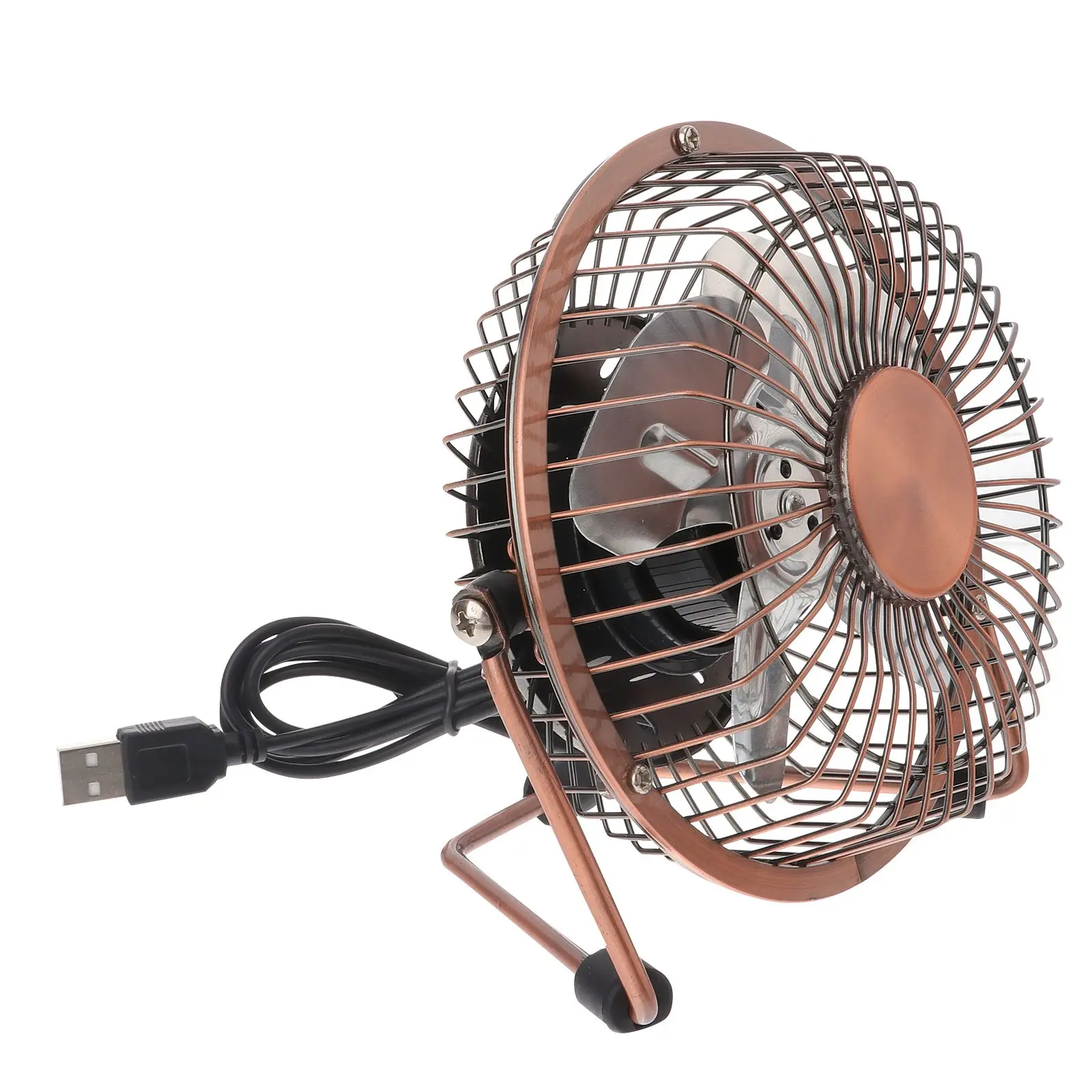 

4 Inch 360 Degree USB Personal Fan Quite Mini Table Desktop Fan Portable USB Desk Fan for Home Office Travel